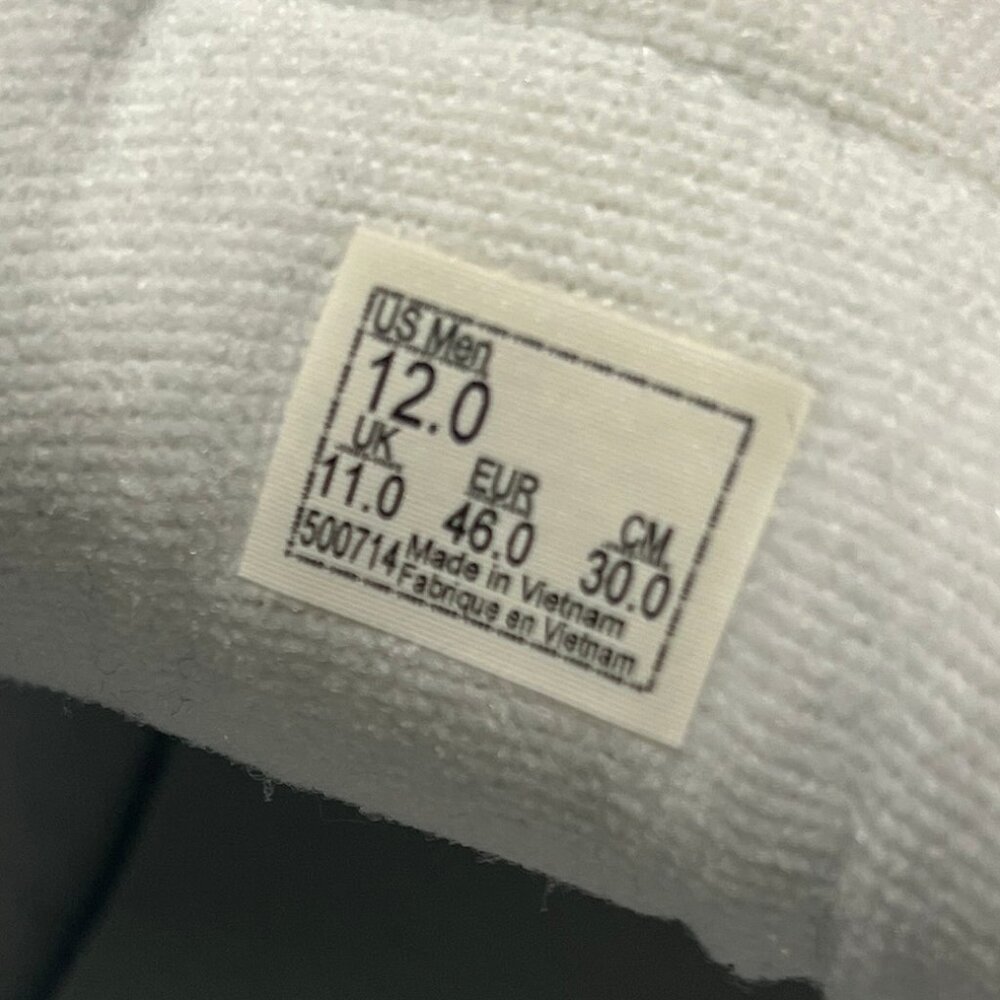 Vans White Leather "Seldan" Low Top Sneaker - Picture 8 of 14